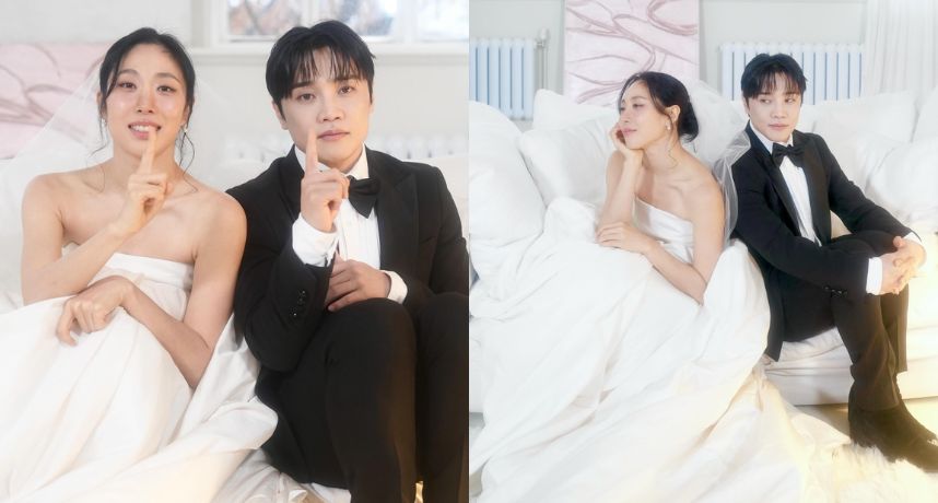 用婚紗照騙全網！Lia Kim、崔榮晙親揭真相　笑喊「我們跟舞蹈結婚了」